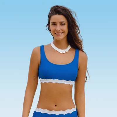 Women's Scoop Bralette Banded Bikini Top - Cupshe 5 Women's Scoop Bralette Banded Bikini Top - Cupshe - Image 3