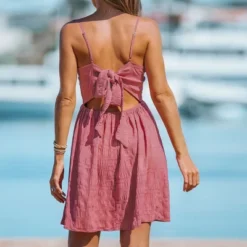 Women's Twisted Cutout Cami Dress - Cupshe -Cupshe GUEST 025d8c9d 370d 48a9 892b f40a90919c10