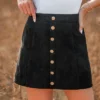 Women's High Waist Buttoned Straight Mini Skirt - Cupshe -Cupshe GUEST 049d7997 c816 4335 94ec 614f08d90c6a