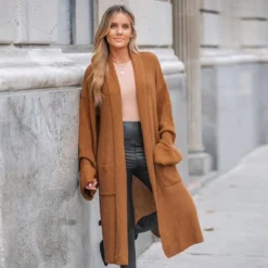 Women's Open-Front Duster Longline Cardigan - Cupshe -Cupshe GUEST 08c805fa de20 4868 96b3 f969f380e6e9