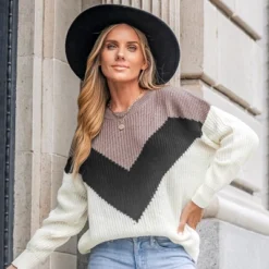 Women's Fall Feels Colorblock Drop Sleeve Sweater - Cupshe 12 Women's Fall Feels Colorblock Drop Sleeve Sweater - Cupshe -Cupshe GUEST 0b99bf12 b5ac 4ab0 bc63 3ec5a23e4aba