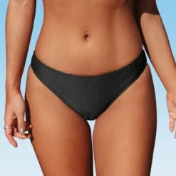 Women's Ribbed Low Waisted Bikini Bottom Swimsuit - Cupshe -Cupshe GUEST 0cd060ac 2df5 49b2 bfc1 6176796154aa