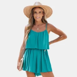 Women's Foldover Cami Romper - Cupshe -Cupshe GUEST 0ce3c31e a202 4bcd bf8a 7631f5c420c2
