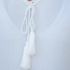 Women's Scalloped Lace Mini Cover-Up Dress - Cupshe -Cupshe GUEST 11c00def cb5e 4e98 ae3e a5311c00745e