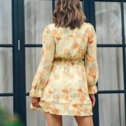 Women's V Neck Floral Cutout Mini Dress - Cupshe 9 Women's V Neck Floral Cutout Mini Dress - Cupshe -Cupshe GUEST 13434acf 64ae 4b5f 8d11 a050dfa394e4