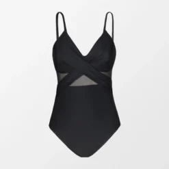 Women's V Neck One Piece Swimsuit Crisscross Mesh Mid Cut Bathing Suit-Cupshe 14 Women's V Neck One Piece Swimsuit Crisscross Mesh Mid Cut Bathing Suit-Cupshe -Cupshe GUEST 15bfa847 5073 4d00 a40c 51118504b678
