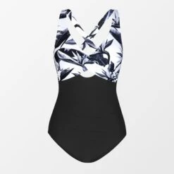 Women's Floral One Piece Swimsuit Crisscross Wrapped Back Tie Bathing Suit - Cupshe -Cupshe GUEST 171e4b12 4f84 4ed6 a3eb 9ef3f3fb1caa