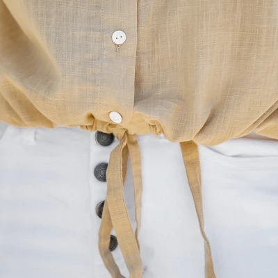 Women's Drawstring Dolman Sleeve Shirt - Cupshe 7 Women's Drawstring Dolman Sleeve Shirt - Cupshe - Image 5