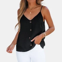 Women's Buttoned V Neck Cami - Cupshe 16 Women's Buttoned V Neck Cami - Cupshe -Cupshe GUEST 18bda2ab e2d1 448d ab1e cdfb1d1fa006