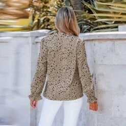 Women's Ditsy Floral Trumpet Sleeve Top - Cupshe -Cupshe GUEST 1c925cef b39c 4298 acba 7cbbe3031bea