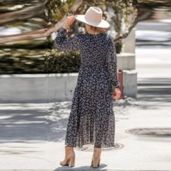 Women's Ditsy Floral Round Neck Maxi Dress - Cupshe -Cupshe GUEST 1d5deff8 ef38 4d4c 98d0 60eba60573f8