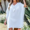 Women's Scalloped Lace Mini Cover-Up Dress - Cupshe -Cupshe GUEST 1ea124a1 a4ce 47bc 9ea6 4ee0db298f3c