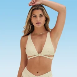 Women's Wrap Back Tie Bikini Top - Cupshe -Cupshe GUEST 1fce61ef 49b3 400b 9bef ed4223316d04