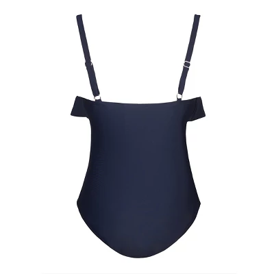 Women's Plus Size Ruffled One Piece Swimsuit - Cupshe 4 Women's Plus Size Ruffled One Piece Swimsuit - Cupshe - Image 2