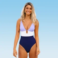 Women's Color Block Keyhole One Piece Swimsuit - Cupshe 17 Women's Color Block Keyhole One Piece Swimsuit - Cupshe -Cupshe GUEST 259fc221 ade6 43ac 8f68 56738bc65a09