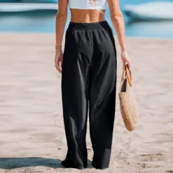 Women's Sunshine Smocked Wide Leg Pants - Cupshe -Cupshe GUEST 260b09fb 7011 4308 afc4 5457c4139cd6