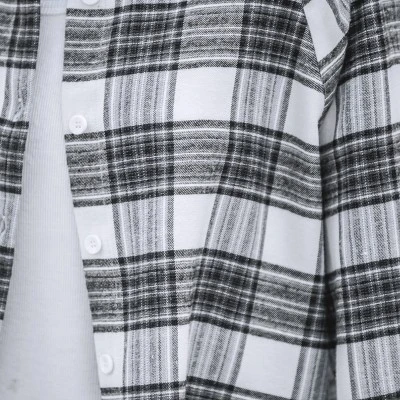 Women's Plaid Button-Front Flannel Shirt - Cupshe 3 Women's Plaid Button-Front Flannel Shirt - Cupshe