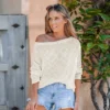 Women's One Shoulder Cutout Sweater - Cupshe 1 Women's One Shoulder Cutout Sweater - Cupshe -Cupshe GUEST 2e35b129 d6ca 45e5 bafb 7254c524be5c
