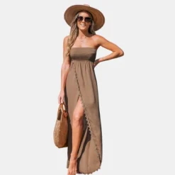 Women's Smocked Maxi Tube Dress - Cupshe -Cupshe GUEST 2ea4bd49 362e 493c a545 fe940b67ff07