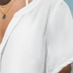 Women's V Neck Shirt Cover Up Dress - Cupshe 14 Women's V Neck Shirt Cover Up Dress - Cupshe -Cupshe GUEST 301e1542 1fd7 4a61 a5a9 04fff73e3354