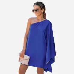 Women's One-Shoulder Mini Dress - Cupshe -Cupshe GUEST 358f0c8a 1325 4f34 a898 62917aa2d7df