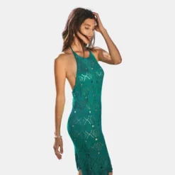 Women's Halter Backless Cover-Up Dress - Cupshe -Cupshe GUEST 39e69550 fe35 47c4 8c54 f97e521f13ad