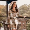 Women's Plaid Belted Button-Front Mini Dress - Cupshe -Cupshe GUEST 3bcede54 d4d2 40f0 852c dc8e2899075d
