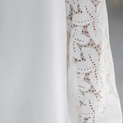 Women's Floral Lace Scalloped V Neck Top - Cupshe -Cupshe GUEST 3bdefd68 d2f0 4455 b3a4 b26e05fc26fb