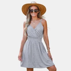 Women's Surplice Neck Mini Wrap Dress - Cupshe 11 Women's Surplice Neck Mini Wrap Dress - Cupshe -Cupshe GUEST 3cc10813 b589 4d5e 937f de7906bb8847
