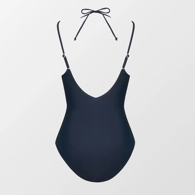 Women's Halter Cutout One Piece Swimsuit - Cupshe 7 Women's Halter Cutout One Piece Swimsuit - Cupshe - Image 5