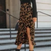 Women's Leopard Print Ruffled High Waist High Low Skirt - Cupshe -Cupshe GUEST 4aa18288 03d5 416d 8ee6 cb051e3c4911