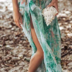 Women's Tropical Leaf Cover-Up Bottom - Cupshe -Cupshe GUEST 4ae4f626 3e3f 4461 a291 5f63b8d4e905