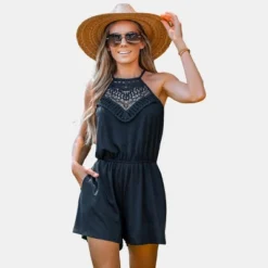 Women's Crochet Lace Cami Romper -Cupshe -Cupshe GUEST 4c5faafb 427f 414e 8ffa 99fef4b32bc8