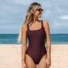 Women's Square Neck One Piece Swimsuit - Cupshe -Cupshe GUEST 4e3f18ca 3a0c 49a9 9761 f454dd0d9352