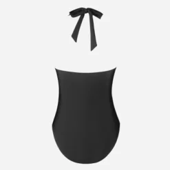 Women's Halter Cross Front One Piece Swimsuit -Cupshe -Cupshe GUEST 4ee1d838 8609 41bd 9ad8 19fa4c82ed1a