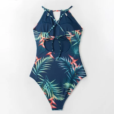 Women's High Neck Cutout One Piece Swimsuit - Cupshe 6 Women's High Neck Cutout One Piece Swimsuit - Cupshe - Image 4