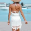 Women's Crochet Tassel Halter Cover-Up Dress - Cupshe 1 Women's Crochet Tassel Halter Cover-Up Dress - Cupshe -Cupshe GUEST 531d528b 5781 47da 8b7b cf4a3221fba5