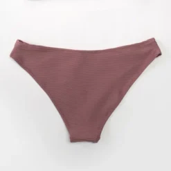 Women's Ribbed Low Waisted Bikini Bottom Swimsuit - Cupshe -Cupshe GUEST 5fa0ac20 0a30 4dec a32a 249cd45d6655