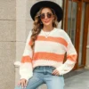 Women's Textured Colorblock Sweater - Cupshe -Cupshe GUEST 64fa1698 135d 4579 8c16 0e9cf4cb767b