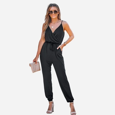 Women's Drawstring Jogger Jumpsuit - Cupshe 6 Women's Drawstring Jogger Jumpsuit - Cupshe - Image 4