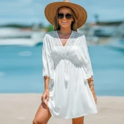 Women's Fringe Mini Cover-Up Dress - Cupshe -Cupshe GUEST 6cb46a60 303d 4dad 8399 311ea7f5a440