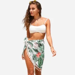 Women's Tropical Beachwear Tassel Sarong Cover Up - Cupshe 8 Women's Tropical Beachwear Tassel Sarong Cover Up - Cupshe -Cupshe GUEST 6ebde64e fc43 4d39 8e46 dbc79984db9e