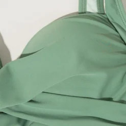 Women's One Piece Swimsuit Ruched Crisscross Middle Cut Bathing Suit -Cupshe -Green -Cupshe GUEST 7322e1e1 d5c3 47f7 be34 bd015047d201