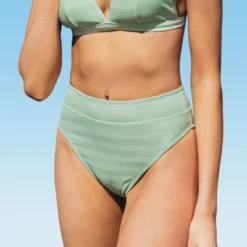 Women's Recycled Rib High Waist Bikini Bottom - Cupshe 9 Women's Recycled Rib High Waist Bikini Bottom - Cupshe -Cupshe GUEST 764b5a39 b629 4da4 8a86 3b2c510e4adb