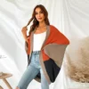 Women's Sunrise Memory Ribbed Colorblock Dolman Sleeve Cardigan - Cupshe 2 Women's Sunrise Memory Ribbed Colorblock Dolman Sleeve Cardigan - Cupshe -Cupshe GUEST 766ea096 c0e2 487f 852f 90f03ca99568
