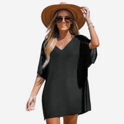 Women's Semi Sheer Cover-Up Dress - Cupshe -Cupshe GUEST 7ad5970f 1889 41a1 b900 439a70dca338