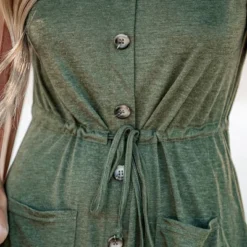 Women's Drawstring Jersey Dress - Cupshe -Cupshe GUEST 7f5d0fd1 7347 44ec bd27 d817828fa78d