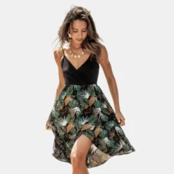 Women's V-neck Mid Length Slip Dress - Cupshe -Cupshe GUEST 8002504c a5de 4f05 8d5b 759850f50752