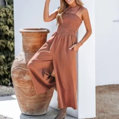 Women's Smocked Cami Jumpsuit - Cupshe 14 Women's Smocked Cami Jumpsuit - Cupshe -Cupshe GUEST 81b37ab4 9593 41d3 8475 47b3cac8da02