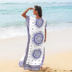 Women's Floral Boho Print Maxi Cover Up - Cupshe - One Size Fits Most 6 Women's Floral Boho Print Maxi Cover Up - Cupshe - One Size Fits Most -Cupshe GUEST 828592b0 8219 4e0b be12 7b6997cf7d76
